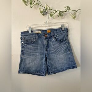 Pilcro and the letter press | Mid-wash Denim Short